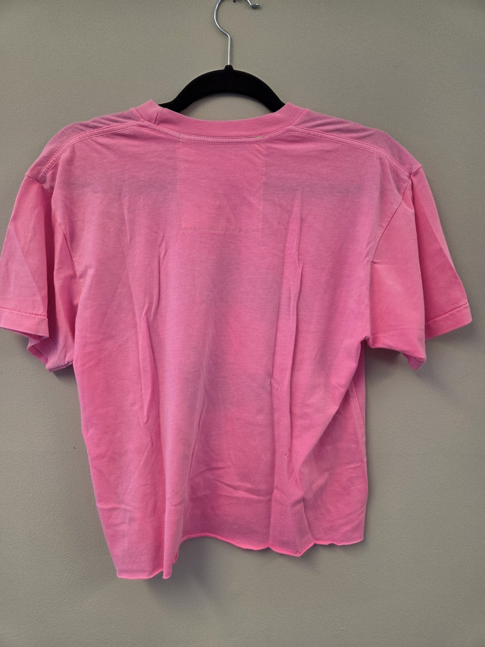 Aviator Nation Pink Short Sleeve Tee with Multicolor Ski Graphics - Picture 3 of 3